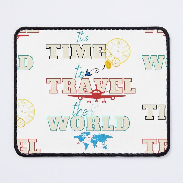 Item preview, It's Time to Travel the World / In White  designed and sold by BeatyinChaos.