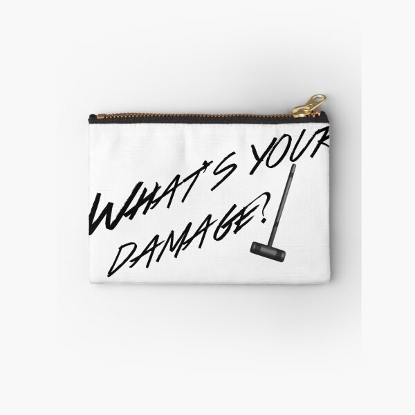 Item preview, What's Your Damage-Black designed and sold by Taylor Leonard.
