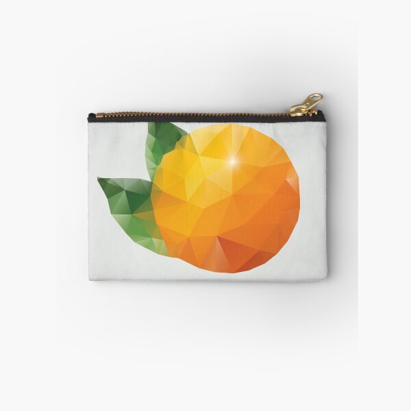 Item preview, Geometric polygonal fruit, triangles, orange designed and sold by BlueLela.