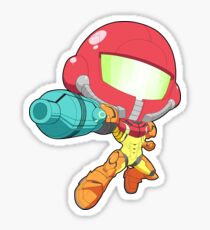 Super Smash Bros. Samus Sticker