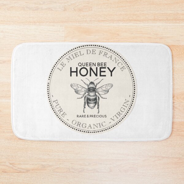Item preview, Queen Bee Organic Honey Vintage Sticker  designed and sold by TournesolTintin.