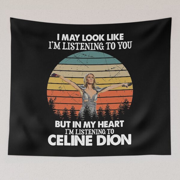 Item preview, Puedo parecer que te estoy escuchando Escuchando a Celine Essential designed and sold by MarcoAntonio01.
