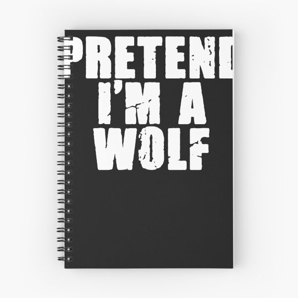 Item preview, Pretend I'm A Wolf Costume Halloween Lazy Easy T-Shirt designed and sold by stmpdwrld.