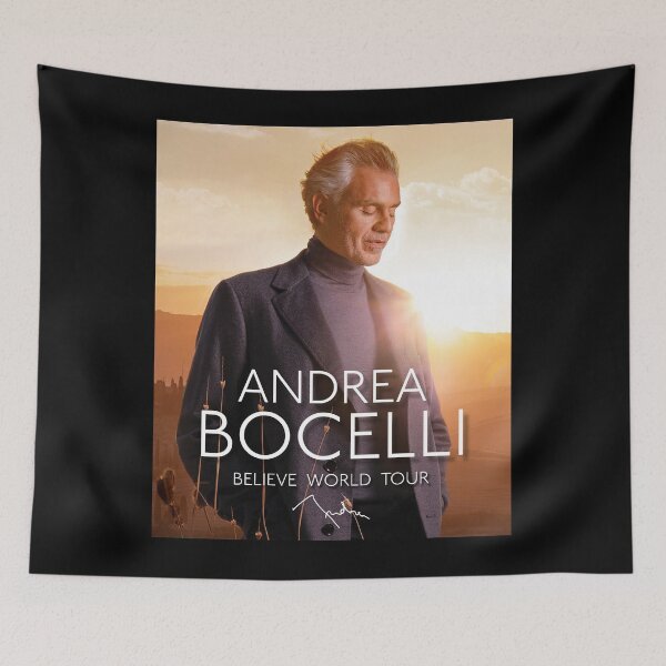 Item preview, Andrea Bocelli Believe World Tour with Signature designed and sold by BryannaLaRussa.