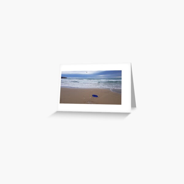 Message in a bottle Greeting Card