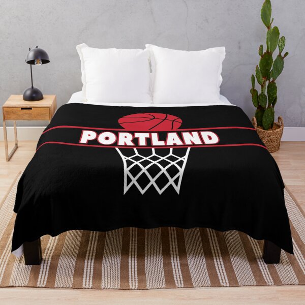 portland trail blazers blanket