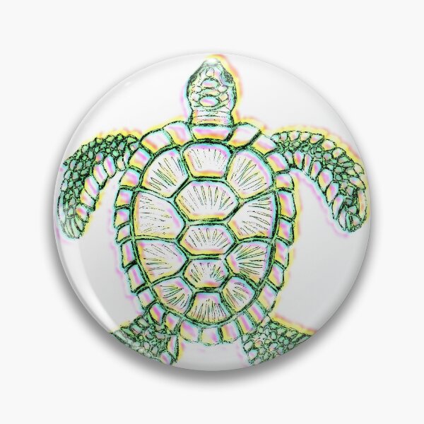 Item preview, Technicolour Turtle designed and sold by inktrips.