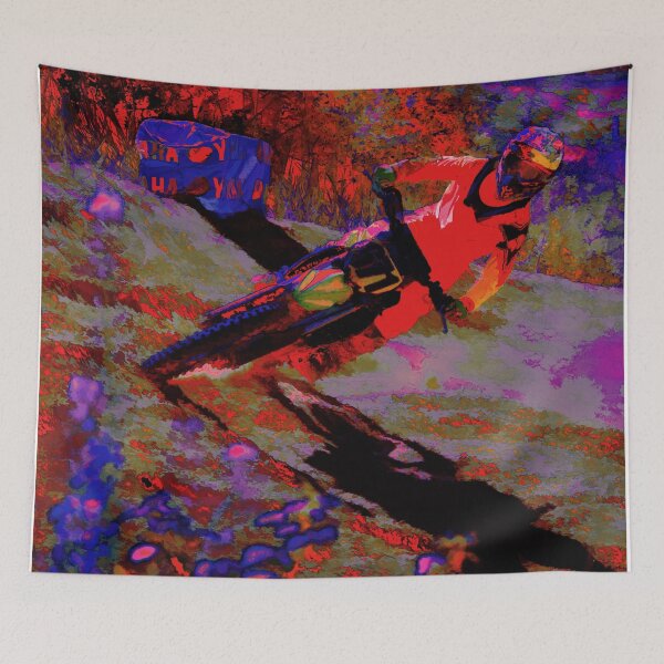 Item preview, Sharp Turn   -   Motocross Champion Racer designed and sold by NaturePrints.