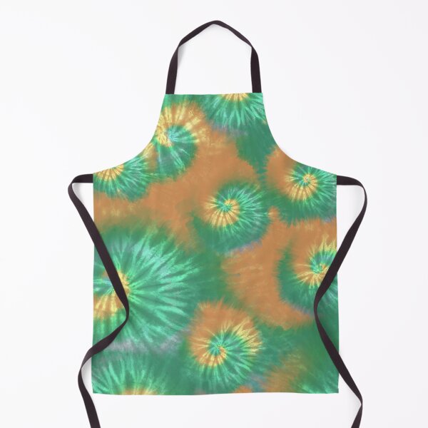 Item preview, Tie Dye Hand Painting Orange Pattern designed and sold by JaiStudio.