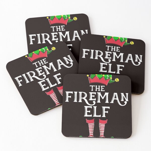 Item preview, Fireman Elf Matching Family Group designed and sold by surikhocnhe2022.