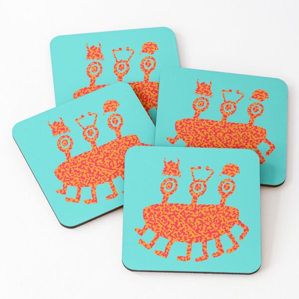 Item preview, Abstract Pattern Creature Orange Walking Shopping Calls designed and sold by AraljanFusion.