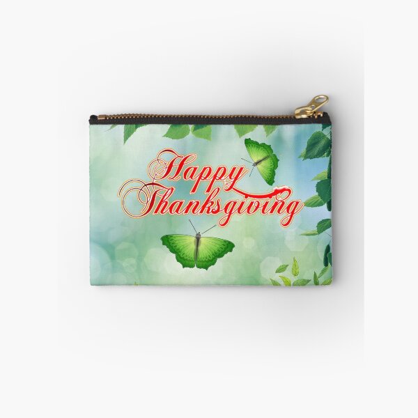 Item preview, GREENERY FALL FOLIAGE BUTTERFLY THANKSGIVING designed and sold by samArtline.