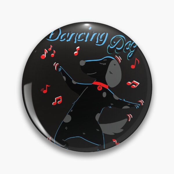 Item preview, Dancing Dog in Black designed and sold by BeatyinChaos.