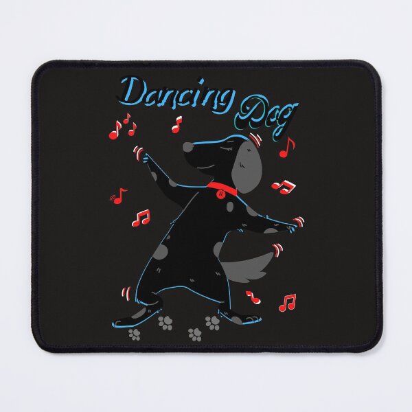 Item preview, Dancing Dog in Black designed and sold by BeatyinChaos.