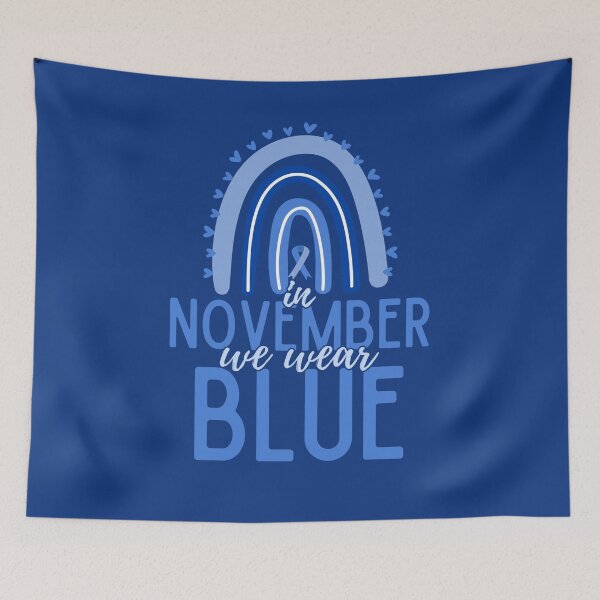 Item preview, In November We wear Blue Diabetes Awareness Gifts designed and sold by Mixture-DESIGN.