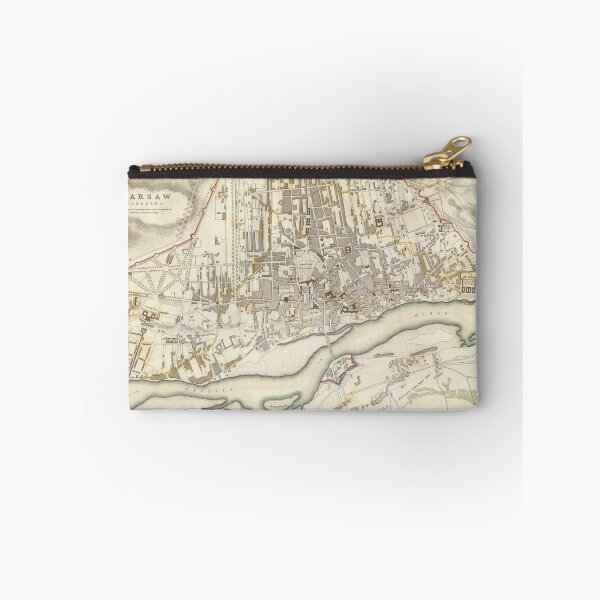 Item preview, Vintage Map of Warsaw Poland (1831)  designed and sold by BravuraMedia.