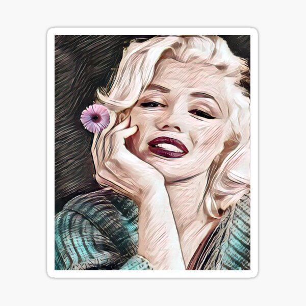 Marylin Monroe - No. 2 Sticker