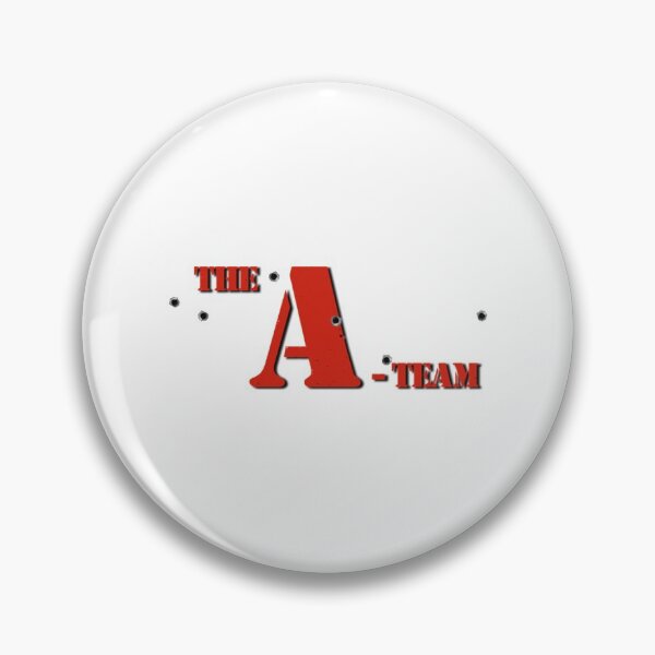 Artikelvorschau, The A Team T-ShirtThe A-Team - Red Text - Bullet Holes entworfen und verkauft von KumaAsensio.