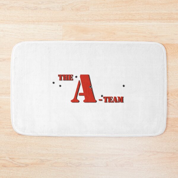 Item preview, The A Team T-ShirtThe A-Team - Red Text - Bullet Holes  designed and sold by KumaAsensio.