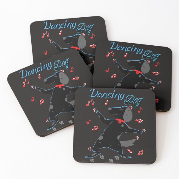 Item preview, Dancing Dog in Black designed and sold by BeatyinChaos.