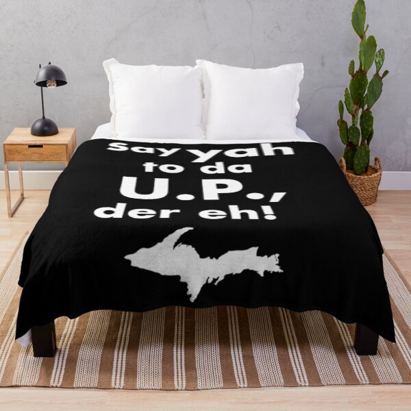 Artikelvorschau, Yooper T-ShirtSay Yah To Da U.P. Der Eh! Upper Michigan Tribute entworfen und verkauft von KumaAsensio.