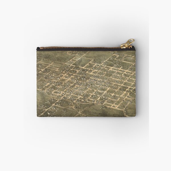 Item preview, Vintage Pictorial Map of Raleigh NC (1872) designed and sold by BravuraMedia.