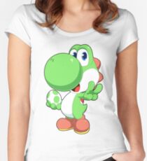 Super Smash Bros. Yoshi Women's Fitted Scoop T-Shirt