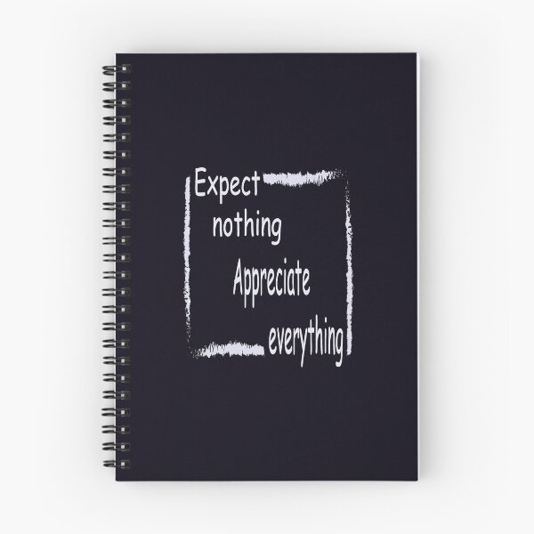 Item preview, EXPECT NOTHING &APPRECIATE EVERYTHING designed and sold by HighGraphic20.