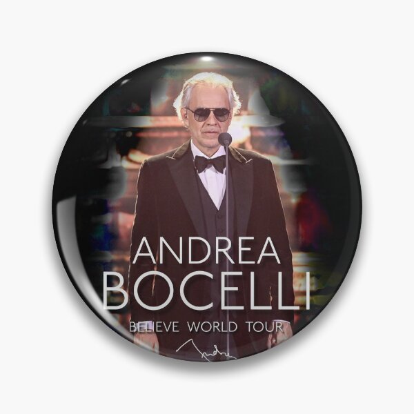 Item preview, Believe World Tour Andrea Bocelli with Signature designed and sold by BryannaLaRussa.
