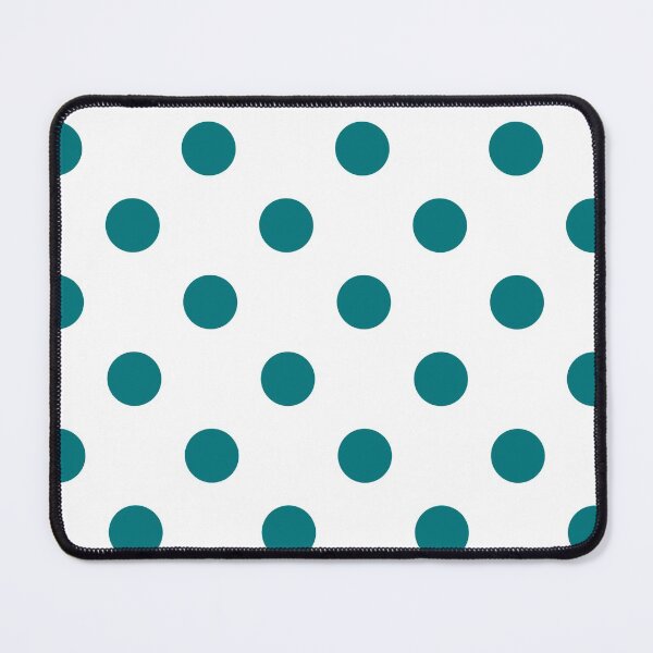 Item preview, Teal and White Polka Dots - Classic Print for a Reason. designed and sold by cgroenewald.