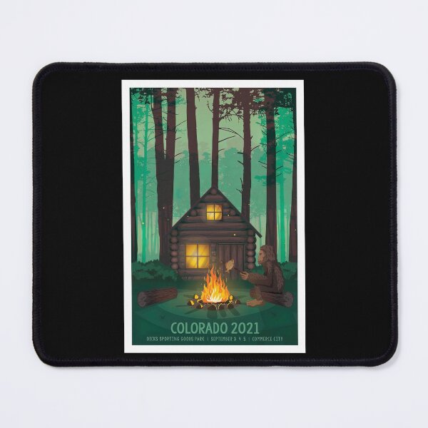 Item preview, Bigfoot In The Forest - Colorado 20201 Dicks Sporting Goods Park | September 3 4 5 | Commerce City designed and sold by SockaArt1.