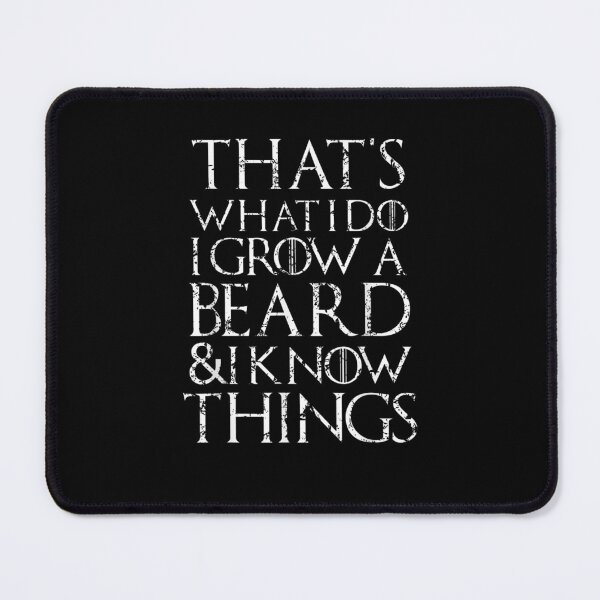 Item preview, Funny beard Cool I grow facial hair man men designed and sold by JacekshiAmra.