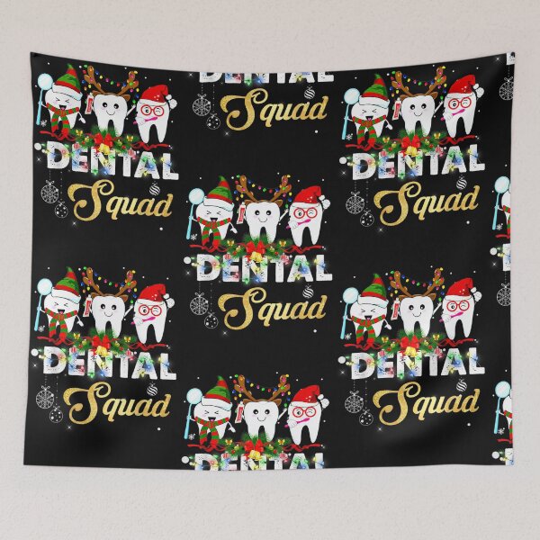 Item preview, Dentist Hygienist Christmas Dental Squad designed and sold by dokieuphuong.