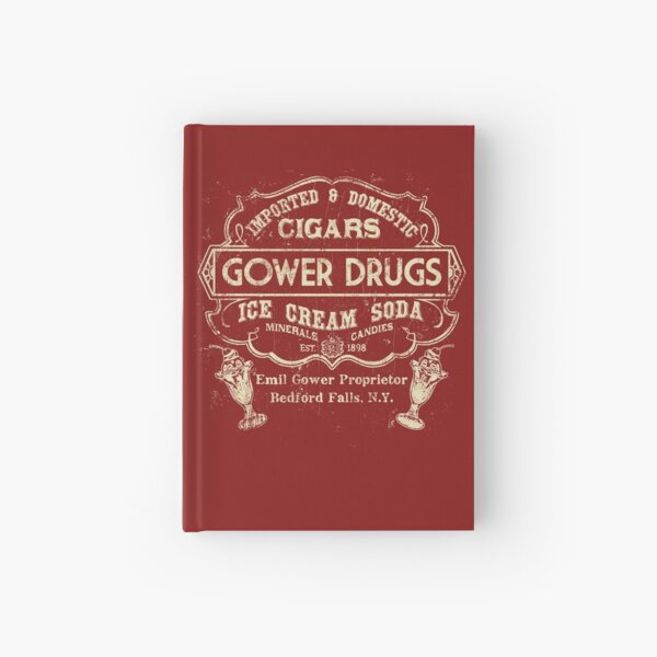 Gower Drugs - Bedford Falls Hardcover Journal