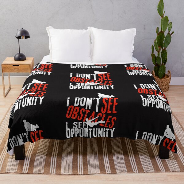 Item preview, I Don't See Obstacles I See Opportunity designed and sold by pirategraphic3.