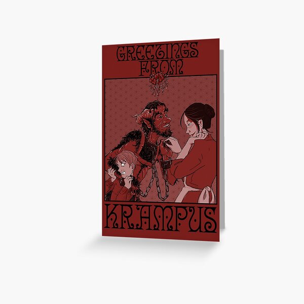 From Krampus with Love Greeting Card