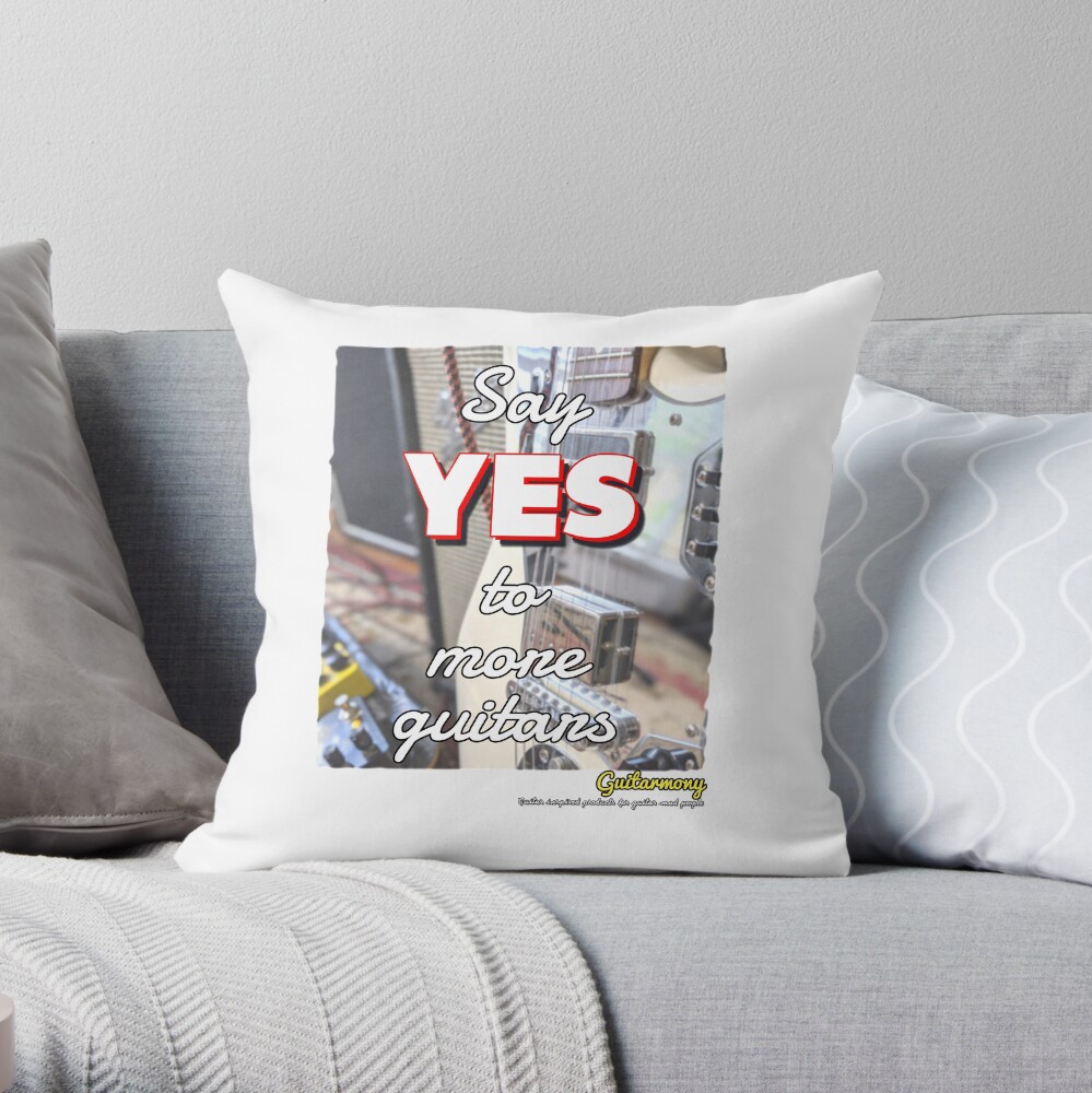 Item preview, Throw Pillow designed and sold by Guitarmony.