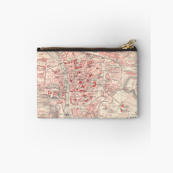Item preview, Vintage Map of Wurzburg Germany (1905) designed and sold by BravuraMedia.