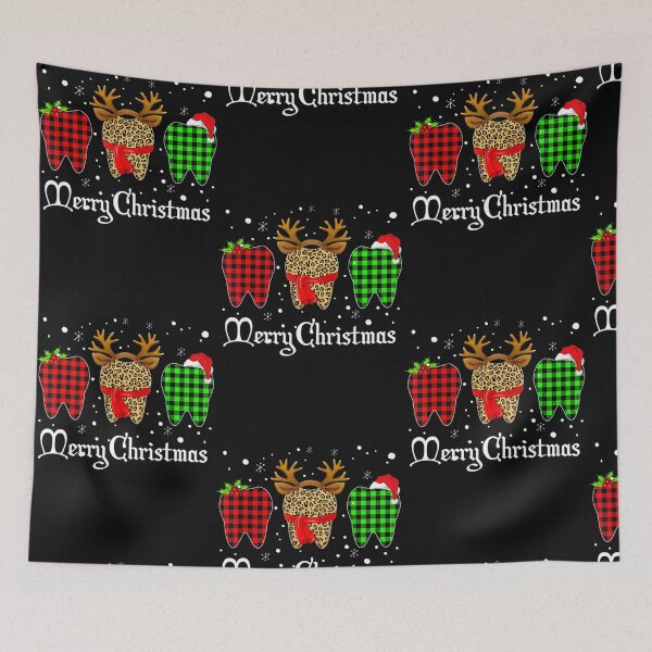 Item preview, Dentist Th Santa Hat Xmas Leopard Merry designed and sold by dokieuphuong.