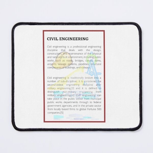 Item preview, Civil Engineering Description  designed and sold by MarkyShoppe.