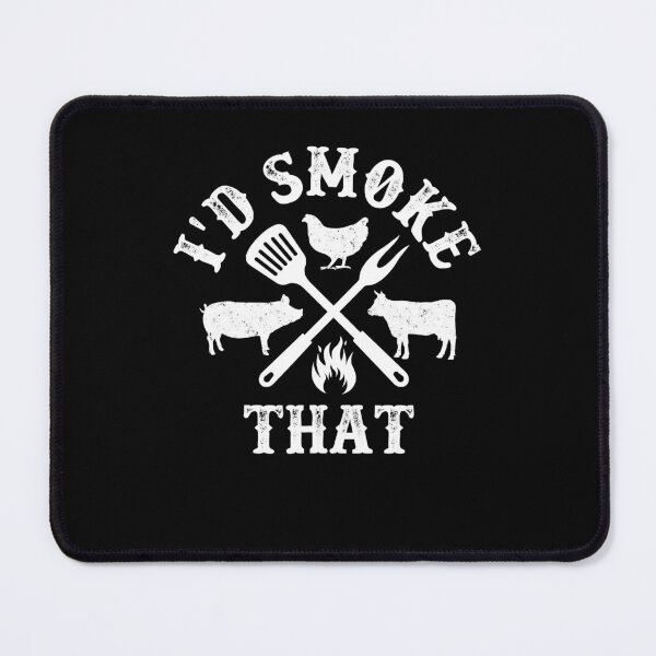 Item preview, Vintage Retro Smoking Pitmaster Chef Dad Grilling Funny BBQ designed and sold by KimberleeWider.