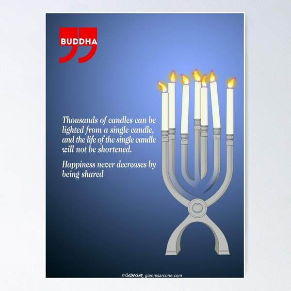 Item preview, Sharing the Light (Buddha's Quote) designed and sold by Gianni A. Sarcone.
