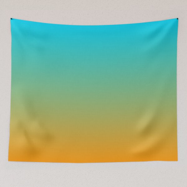 Item preview, Neon Blue & Orange Gradient designed and sold by Moonshine Paradise.
