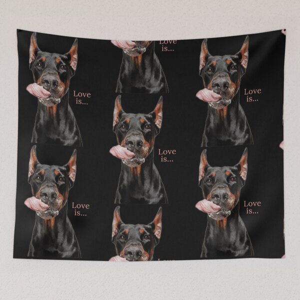 Item preview, Doberman Doberman Pinscher Dog Mom Dad Love designed and sold by dokieuphuong.