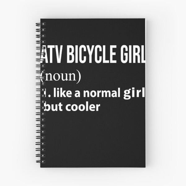 Item preview, ATV bicycle Girl like a normal Girl but cooler designed and sold by NgocLanDesign.