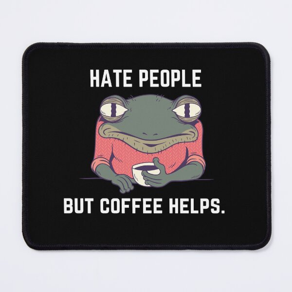 Item preview, Hate people but coffee helps designed and sold by Flags And co.