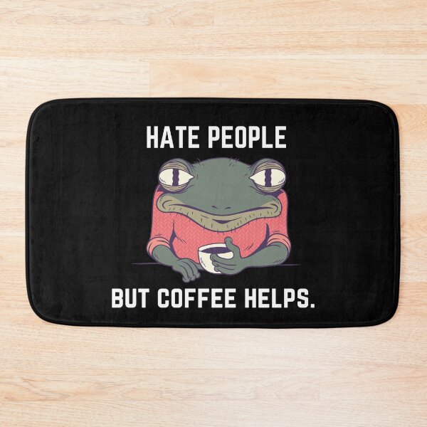 Item preview, Hate people but coffee helps designed and sold by Flags  And co.