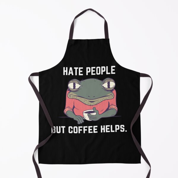 Item preview, Hate people but coffee helps designed and sold by Flags And co.