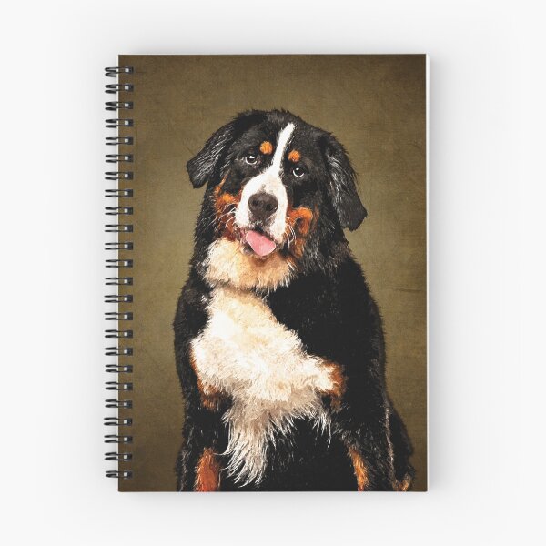 Item preview, Retrato del perro de montaña de Bernese designed and sold by PetInks.