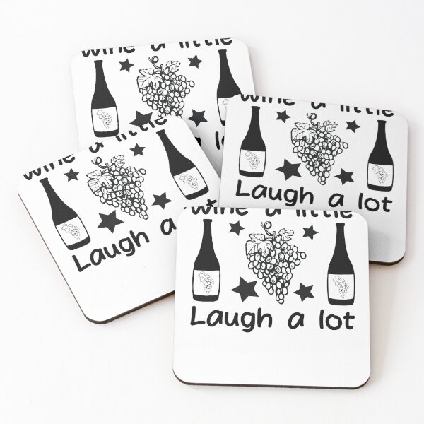 Item preview, Wine a Little Laugh a Lot Wine Lovers Tee designed and sold by Hanlar.